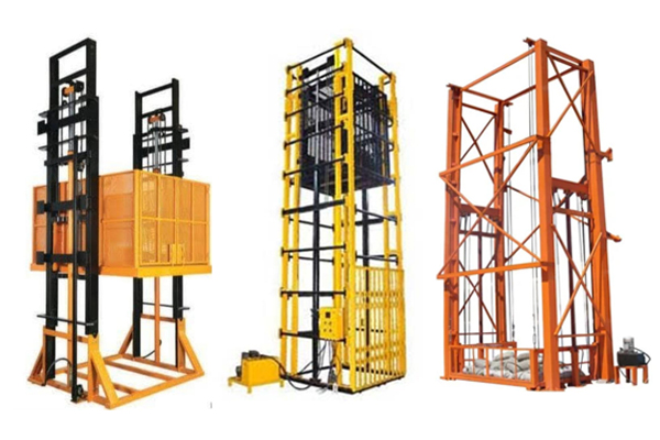 Electro-Hydraulic Goods Lift-Dual Mast