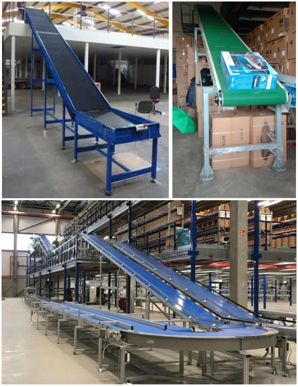 Inclined Belt Conveyors